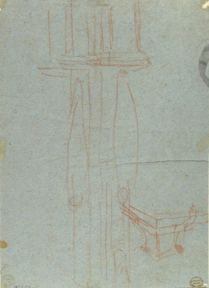 Allegorical Composition with Figures of Painting and Fame MET 1972.173 VERSO