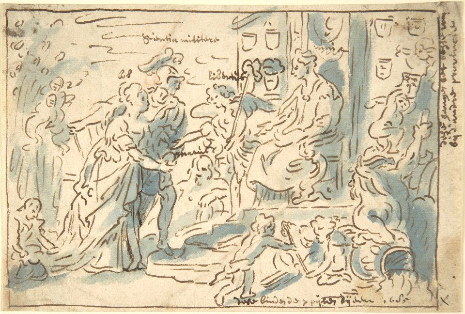 Allegorical Scene MET DP802352