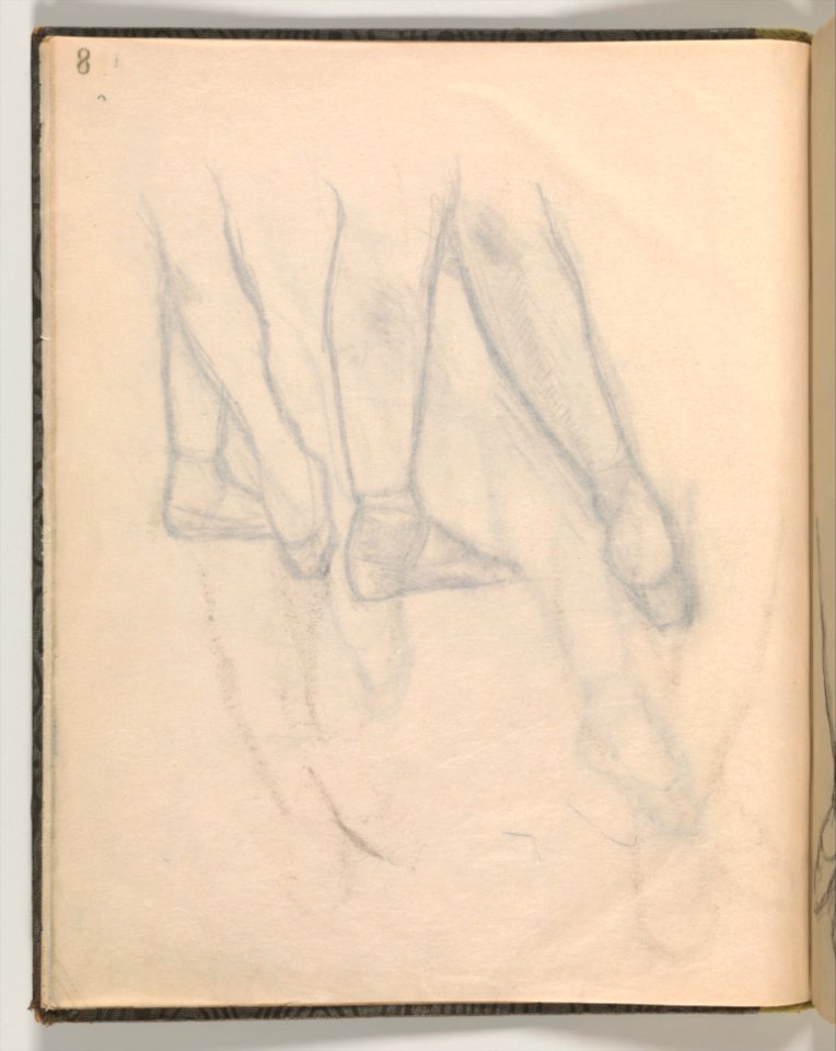 Album of Forty-five Figure Studies MET DP372893