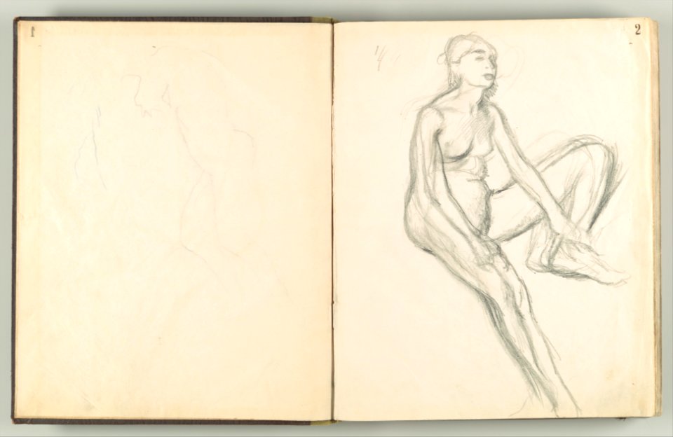 Album of Forty-five Figure Studies MET DP102546