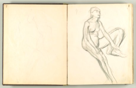 Album of Forty-five Figure Studies MET DP102546
