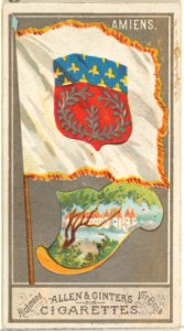 Amiens, from the City Flags series (N6) for Allen & Ginter Cigarettes Brands MET DP829270