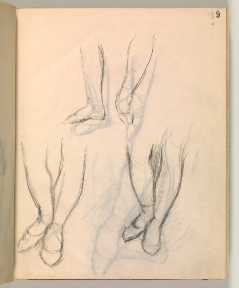 Album of Forty-five Figure Studies MET DP371801