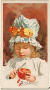 Apple, from the Fruits series (N12) for Allen & Ginter Cigarettes Brands MET DP834603