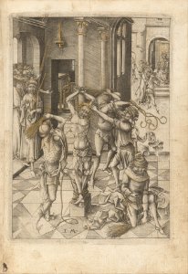 Album with Twelve Engravings of The Passion, a Woodcut of Christ as the Man of Sorrows, and a Metalcut of St. Jerome in Penitence MET DP167206
