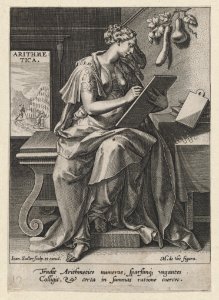 Arithmetica, from The Seven Liberal Arts MET DP869282