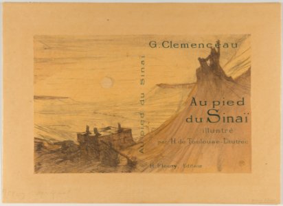 Au Pied du Sinaï MET DP835706