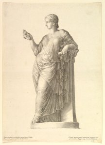 Ancient Statue of the Muse Thalia MET DP822295