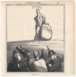 Already on her feet again!, from 'News of the day,' published in Le Charivari, July 19, 1871 MET DP877913