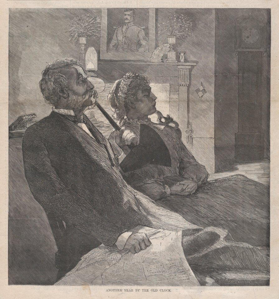 Another Year by the Old Clock (Harper's Bazar, Vol. III) MET DP875262