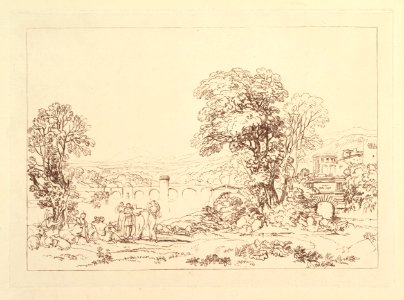 Apuleia in Search of Apuleius (unpublished plate, Liber Studiorum) MET DP821582