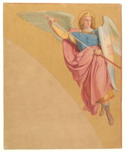 Archangel Drawing a Sword MET DP819905