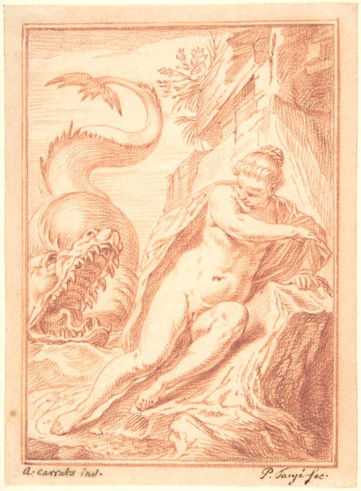 Andromeda, after Agostino Carracci MET DP800692
