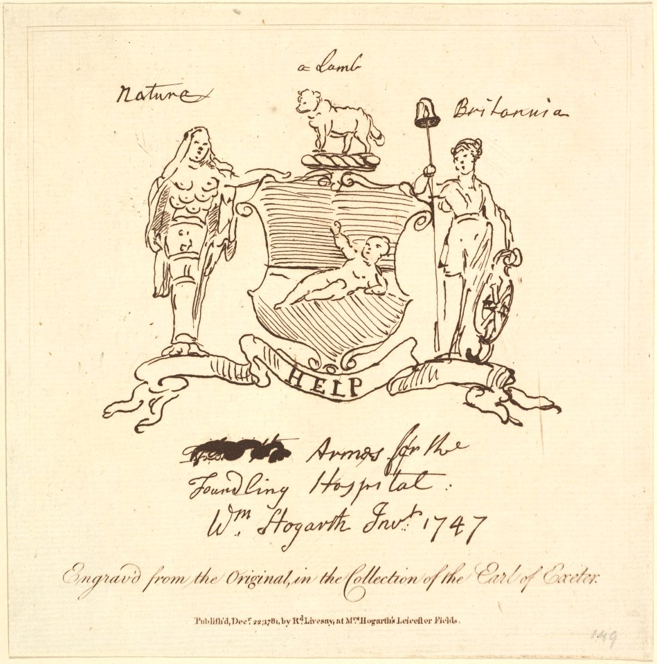 Arms for the Foundling Hospital MET DP825157