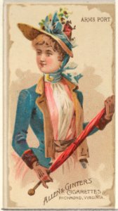 Arms Port, from the Parasol Drills series (N18) for Allen & Ginter Cigarettes Brands MET DP834955