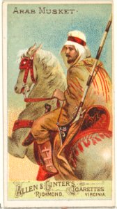 Arab Musket, from the Arms of All Nations series (N3) for Allen & Ginter Cigarettes Brands MET DP828709