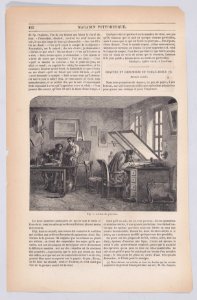 Atelier de graveurs; from Magasin Pittoresque Met DP888873