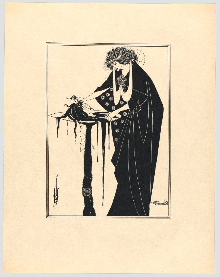 Aubrey Beardsley's Illustrations to Salome by Oscar Wilde MET DP863676