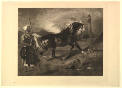 Arab Horse at the Post MET DP820219