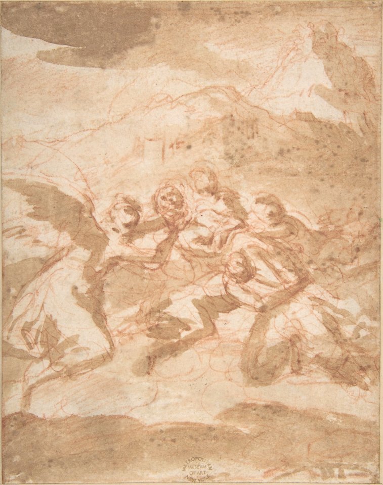 Angels Carrying a Saint MET DP802254