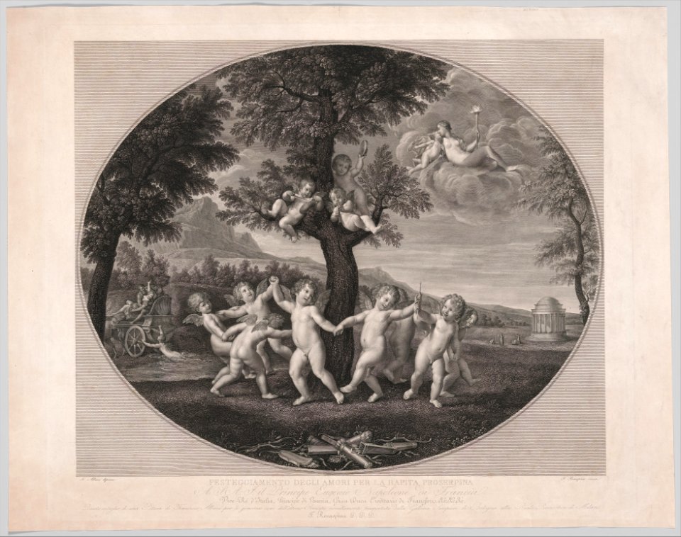 Amorini Celebrate the Rape of Proserpina MET DP370731