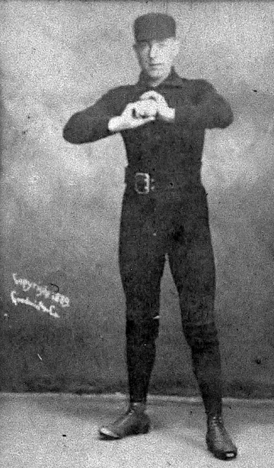 Alexander, Pitcher, Des Moines, from the Old Judge series (N172) for Old Judge Cigarettes MET DP846422 (restore)(crop)