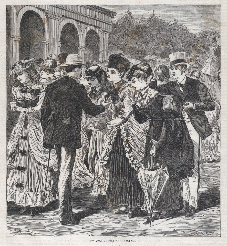 At the Spring- Saratoga (Hearth and Home, Vol. I) MET DP875281