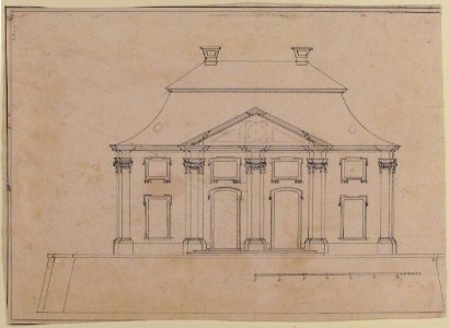 Architectural Design for Exterior of City House MET 63.540.1