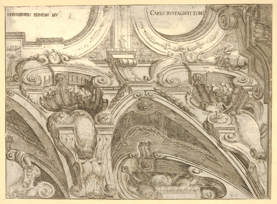 Architectural Detail (after Ferdinando Bibiena) MET DP832102