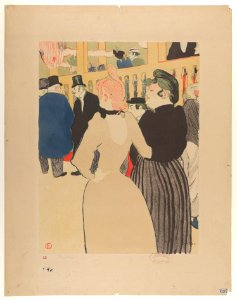 At the Moulin Rouge- La Goulue and Her Sister MET DP835768