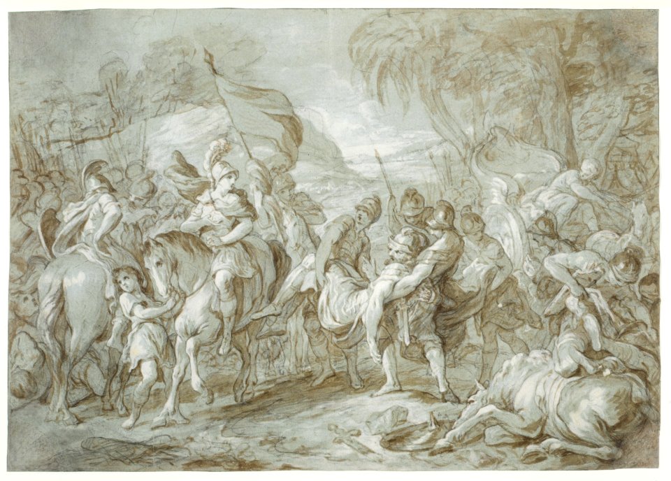 Alexander and Porus MET DR195