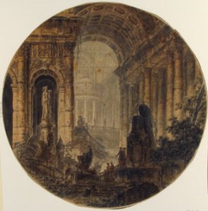 Architectural fantasy MET 66.62.4