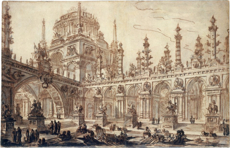 Architectural Fantasy MET DT9549