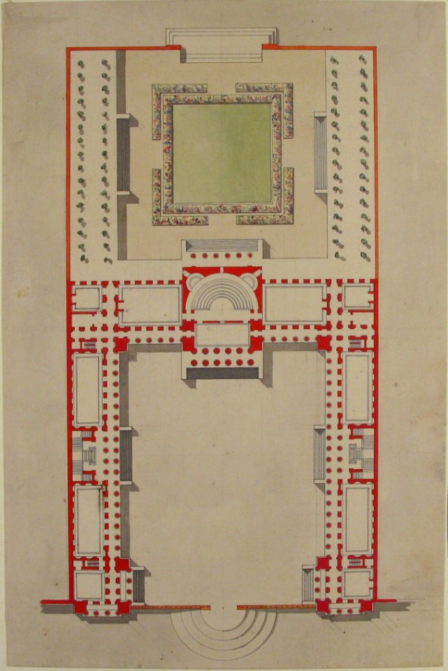 Architectural Ground Plan MET 1970.648