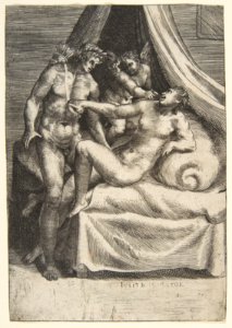 Apollo and Daphne, from 'The Loves of the Gods' MET DP812670