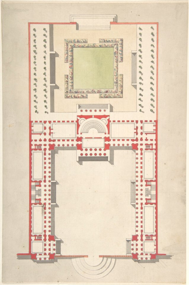Architectural Ground Plan MET DP806734