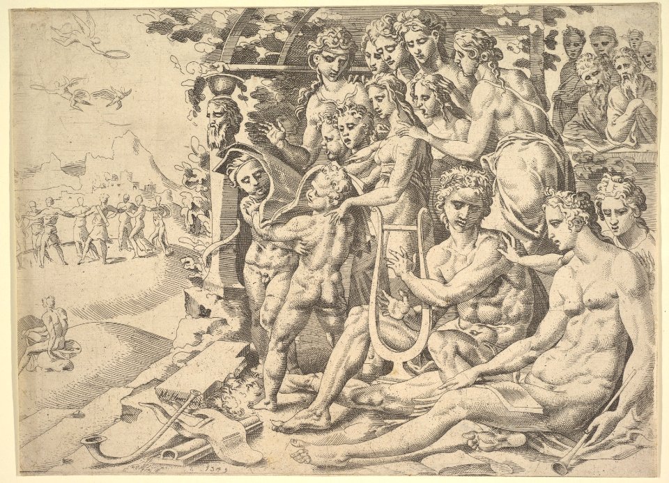 Apollo and the Muses MET DP823110