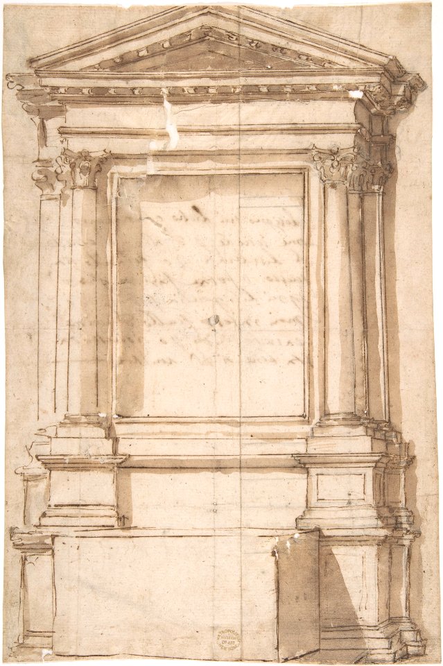 Architectural Frame for Altar MET DP801910