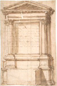 Architectural Frame for Altar MET DP801910