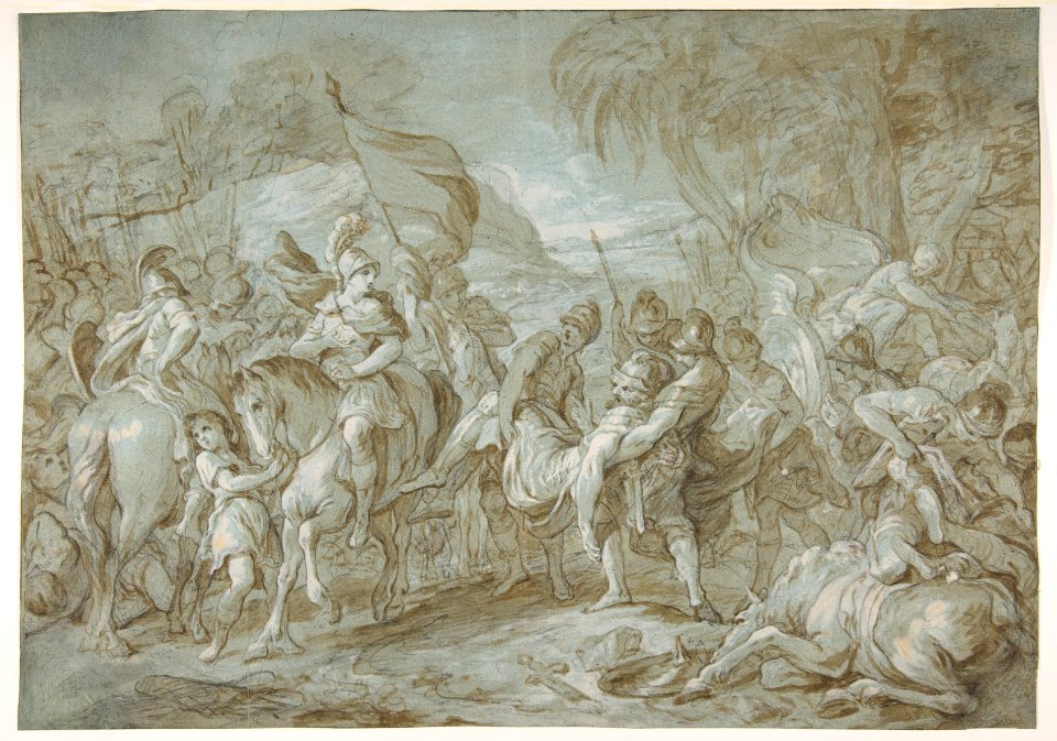 Alexander and Porus MET DP811588