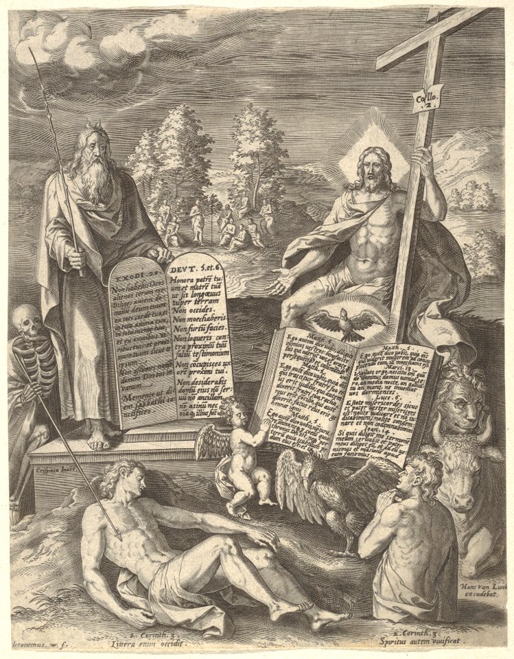 Allegory of the Salvation of Mankind (Allegory of the Old Law and the New) MET DP168499