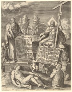 Allegory of the Salvation of Mankind (Allegory of the Old Law and the New) MET DP168499