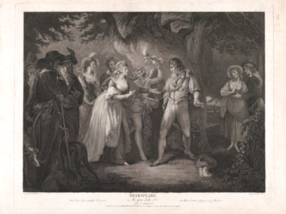 As You Like It, Act 5, Scene 4 (Shakespeare) MET DP859576