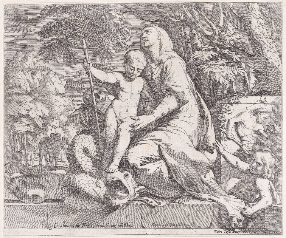 An allegory of the rest on the flight into egypt Met DP888763 - Free ...