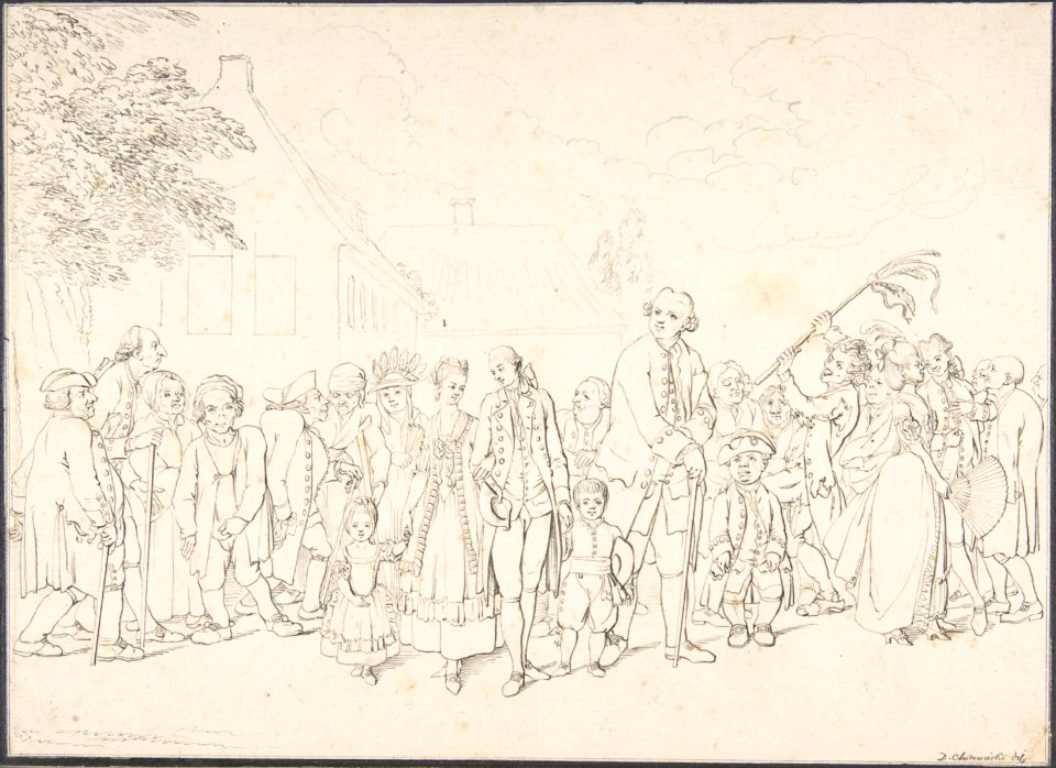 An Aristocratic Family Visiting Paupers MET DP803704
