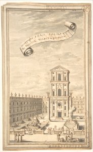 An Architectural Scene MET DP802917