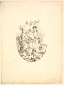 Allegory of Louis XVI on the Occasion of his Accession to the Throne of France in 1774 MET DP829020