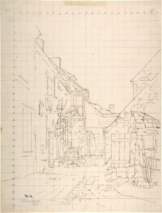 An Alleyway between Houses MET DP808107