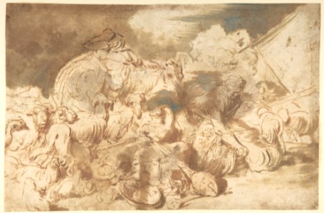 Animals and Figures before the Ark MET DP801299
