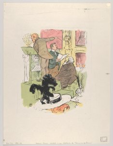 Ambroise Thomas assistant à une répétition de Françoise de Rimini, from Le Rire, No. 66, 8 February 1896 MET DP835487
